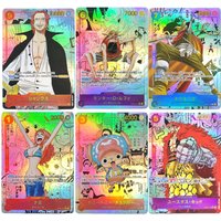 Diy One Piece Card Game Manga Shanks Op01-120 Luffy Eb02-061 Chopper Eb01-006 Nami Op01-016 Sogeking Japanese Tcg Anime Cards