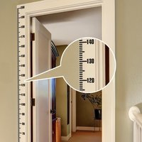 Height Wall Sticker For Child Wall Height Measuring Ruler Stickers Easy to install Chart Wall Sticker For Kids Bedrooms Decor