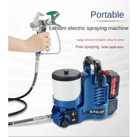 1.2L High Pressure Airless Sprayer Electric Paint Sprayer Lithium without battery charger Small Backpack Style