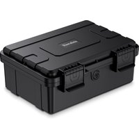 54 Slots Battery Organizer Case IP68 Waterproof with Tester for 40 AA+12 AAA+12 CR2032 CR2025+18 LR44 Coin Cell Button Batteries