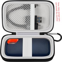 Storage bag for SanDisk 500GB/ 1TB/ 2TB/ 4TB Extreme Portable SSD - Up to 1050MB/s - USB-C, USB 3.2 Gen 2 - External (Bag only)