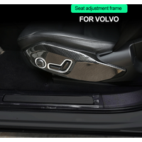 Autocollants de décoration intérieure pour Volvo XC90 XC60 S90 S60 V90 V60, accessoires de voiture, cadre décoratif pour réglage des sièges