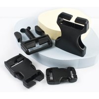 5/10/20P Quick Side Closure Release Buckle 20/25/38mm Bag Strap Belt Plastic Buckles Dog Collar Fastex Button Holder Hasp Clasp