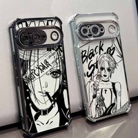 Popular Cool Anime NANA Phone Case For Google Pixel 10A 9A 9 8A 8 7A 7 Pro XL Plating Drop-proof Transparent Soft Cover