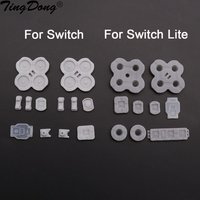 1-5Set For NS Switch Lite Joy-Con Left Right Controller Conductive Rubber Silicone Button Pad Kit