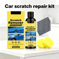 100g Car Scratch Remover Kit, Paint Repair Compound with Sponges Buffing Pads for Light Scratches and Blemishes 1PCS