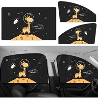 Magnetic Car Magnetic Curtain UV Protection Car Side Window Curtain Foldable Window Sun Visor Protector Car Accessories for Kids