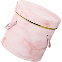 Small Round Flower Box Paperboard Bucket Classic Cylinder Shape Floral Packaging Box Ideal for Bouquet Candy Gift Storage