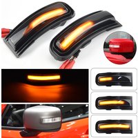 2Pcs LED Dynamic Turn Signal Light For 2015-2022 Jeep Renegade Side Mirror Blinker Arrow Sequential Flasher Repeater Indicator