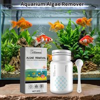 Fish Tank Cleaning Algae Tablets Moss Fish Manure Odor Removal Water Purify Algae Repellent Agent Aquarium Pond Cleaning Powder