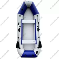 Rubber Raft Inflatable Boat with Hard Bottom, Wear-Resistant 2-3 Person Kayak for Fishing Drifting Hovercrafta