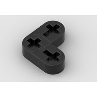 *90° half beam 2x2 w. Axel holes* 1692 20 pcs DIY enlighten block brick part No. Compatible With