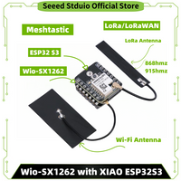 ESP32 S3 LoRa Meshtastic LoRa Module SX1262 868MHz 915MHz Antenna XIAO ESP32S3 for Meshtastic LoRa Starter Kit, LoRaWAN, WiFi, B