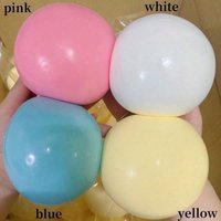 Stress Relief Squishy toys Ball, Soft Anti-Anxiety ADHD Sensory Fidget Toy, Durable Washable Squeeze Stress Ball for Adults Kids