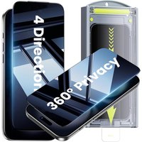 Dust Free Installation Privacy Screen Protector for iPhone 17 Pro Max 17 Air Anti-spy/HD Clear Full Cover Tempered Glass Films