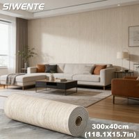 Perforated Stone Wallpaper Self-Adhesive Wall Sticker Thick Peel and Stick Faux Travertine Wall Panel for Indoor Wall Decoration