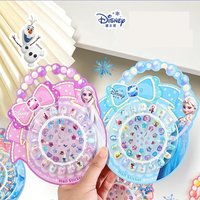 1Pcs Disney Cartoon Princess Frozen Elsa Sofia Snow White Nail Stickers Minnie Mickey Fake Nail Cartoon Animal For Party Gift