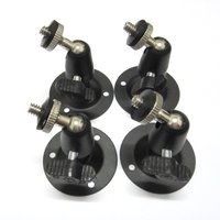 4X CCTV Camera Bracket Holder Stand Support Metal Pucker wall Mount for Security Camera