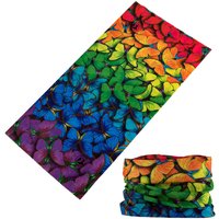 AliExpress The ACME COLOR 2024 3D Butterfly Gradient Face Bandana For Women Men Cycling Balaclava Sport Mask Men's Headband Hiking Neck Scarf Multi Use