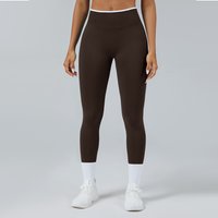 Nahtlose High-Waist-Yoga-Leggings für Damen, Push-Up-Sport-Leggings, Fitness-Laufhose mit Hüftlift-Effekt, Hochelastische Gym-Leggings