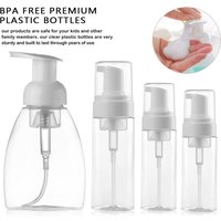 Clear Blue Shampoo Lotion Shower Gel Foam Pump Bottles Foaming Bottle Liquid Soap Whipped Mousse Points Bottling