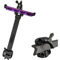 Adjustable Recurve Bow Sight Pin Carbon Fiber Frame Durable Universal For Both Hands 1PCS Outdoor Archery Target Shooting Gear