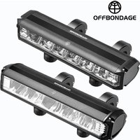Lampe de vélo OFFBONDAGE 2600 lumens, phare avant pour VTT et vélo de route, lampe torche, recharge USB, accessoires de cyclisme