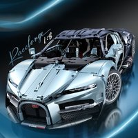 3719pcs 1:8 Technical Supercar Building Blocks GULY 10648 Remote Control Sport Racing Car Model Bricks Toys for Kids Adult Gifts