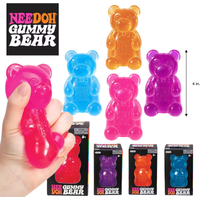 Schylling Nee Doh Cute Gummy Bear Sensory Squeeze Toy Filling Slow Rebound Stress Relief Toy To Alleviate Anxiety