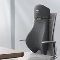 Car Integrated Headrest Lumbar Support Cushion Auto Seat Travel Relax Head Waist Support Auto Accessories Universal Headrest