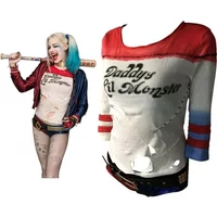 2021 Beauty Girl T-shirt Daddy's Lil Monster Top Cosplay Ladies Short Top Tee Shirt For Adult Women Halloween
