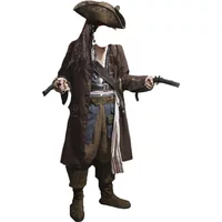 Pirate Adult Men Grand Heritage Collection Deluxe costume Jack Sparrow luxury coat set 11 Caribbean
