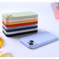 Case For iphone 14Plus Case iphone 11 12 13 mini 14 15 16 Pro Max Cover Shockproof Liquid Silicone Cover iphone 14 Plus Case