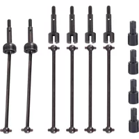 14pcs Wltoys 144001 144002 144010 124007 124016 124018 124019 Metal Drive Shaft CVD Dogbone Differential Cup Upgrade Parts