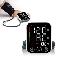 Arm Blood Pressure Monitor Portable Digital Tonometer Automatic Heart Rate Tensiometer Rechargeable Professional BP Device