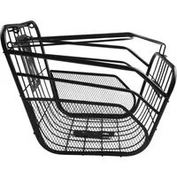 E-bike Metal Basket Sturdy Electric Portable Bicycle Vegetable Front Basket For Bike Scooter Storage Holder Cycling Accessories