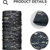 AliExpress WRELS Outdoor Sports Cycling Neck Gaiter, Breathable Sunscreen Headscarf, UV Protection Headband Scarf, Mask Neck Cover For Cycling