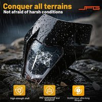 AliExpress NONE LED Headlight For KTM EXC SX SXF XCW MX XC 125-500 Electric Dirt Bike Supermoto Head Lamp Light Plate Mask Enduro Motorcycle