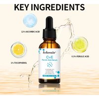 Vitamin C Face Serum Vitamin CE Serum with Ferulic Acid for Women Vitamin E&Ferulic Serum Skin Care, Vitamin C Serum for Face