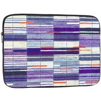 Elizabeth Line Underground Moquette Seat Cover Notebook Laptop Bag Case Pouch 10 12 13 15 17 Inch Notebook Sleeve Cover Bag