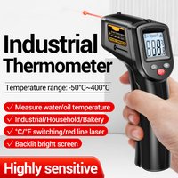 ANENG TH201 Non-Contact Infrared Thermometer IR Thermometer Handheld Digital Temperature Tester Industrial Thermometer