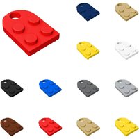 50pcs 3176 Plate Modified 2 x 3 with Hole Bricks Collections Bulk Modular GBC Toys For Technical MOC Buildings Blocks Compatible