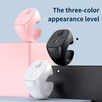 Bluetooth Ring Remote for – Wireless Page Turner Scroller, Phone Shutter for iOS Android, Hands-Free Selfie Clicker