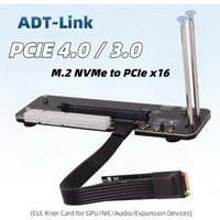 ADT-Link R43SG 4.0 M2 Laptop Graphics Card External Adapter EGPU Extension Cable External Graphics Card Docking PCI Express Gen3