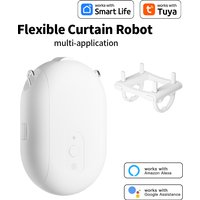 Tuya Zigbee/Bluetooth Track Curtain Robot Tuya Smart Rail Curtain Robot Smart Curtain Pusher Robot Support Siri Alexa Voice