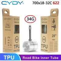 Ultralight CYDY Bike TPU Inner Tube 700C 700X18-32C Road Bicycle TPU Material Tire French Valve 45/65/85mm pneu Camera Tyre