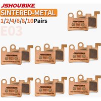 1/2/4/6/8/10 pairs Sintered Metal hydraulic brake pads for DYISLAND LD-200PLUS,LD4X-600,LDX-300,E-BIKE,XOD D610 bike parts