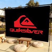 Classic Surf LOGO Q-Quiksilver flag For Outdoor Camping Bar Picnic Party Home Decoration Ornaments Banner