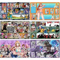 Cartoon Anime Diy One Piece Card Luffy Zoro Opcg Nami Battle Single Tcg Game Mat Game Table Mat Card Mat Collection Toys Gift