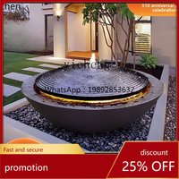YFY fountain water feature flowing water garden courtyard simple modern creative water bowl floor decoration ornament